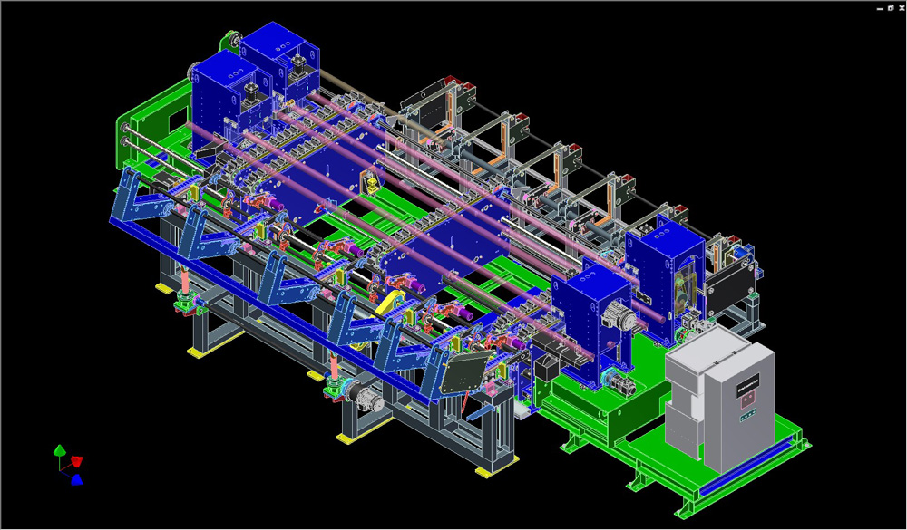 CHAMFERING MACHINE 3D Drawing